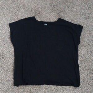 Victoria's Secret Black Short Sleeve Tee